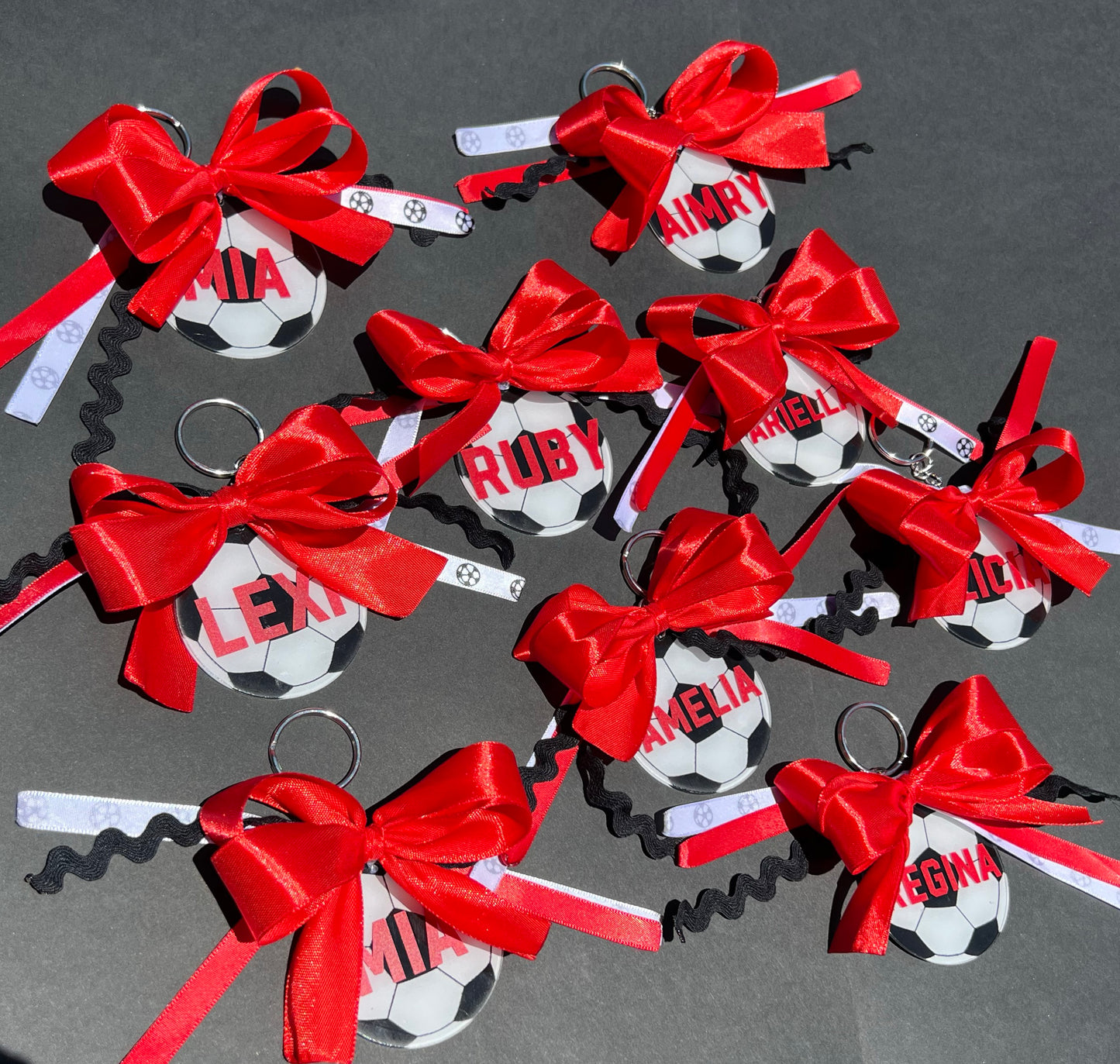 Soccer Acrylic Keychain