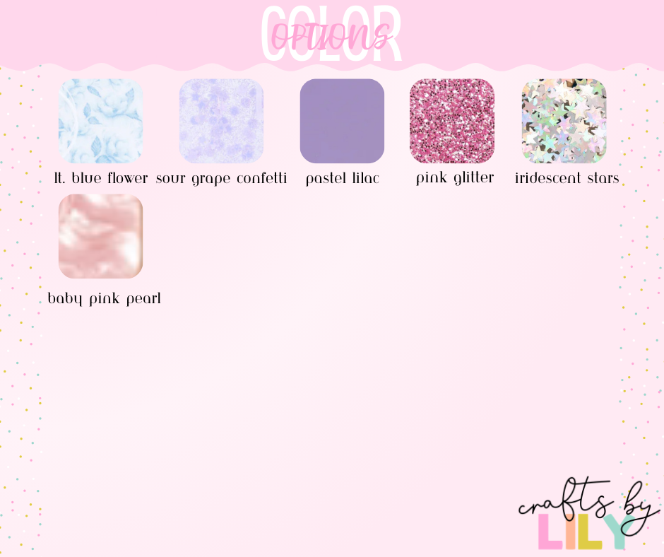 Scalloped Name Bag Tag