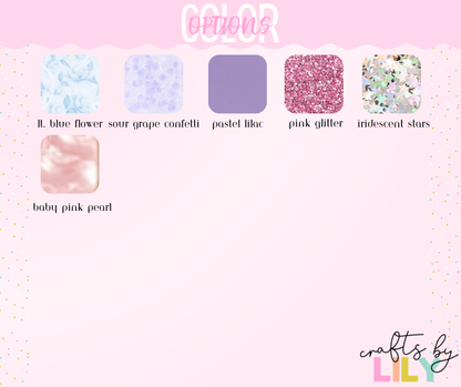 Scalloped Name Bag Tag