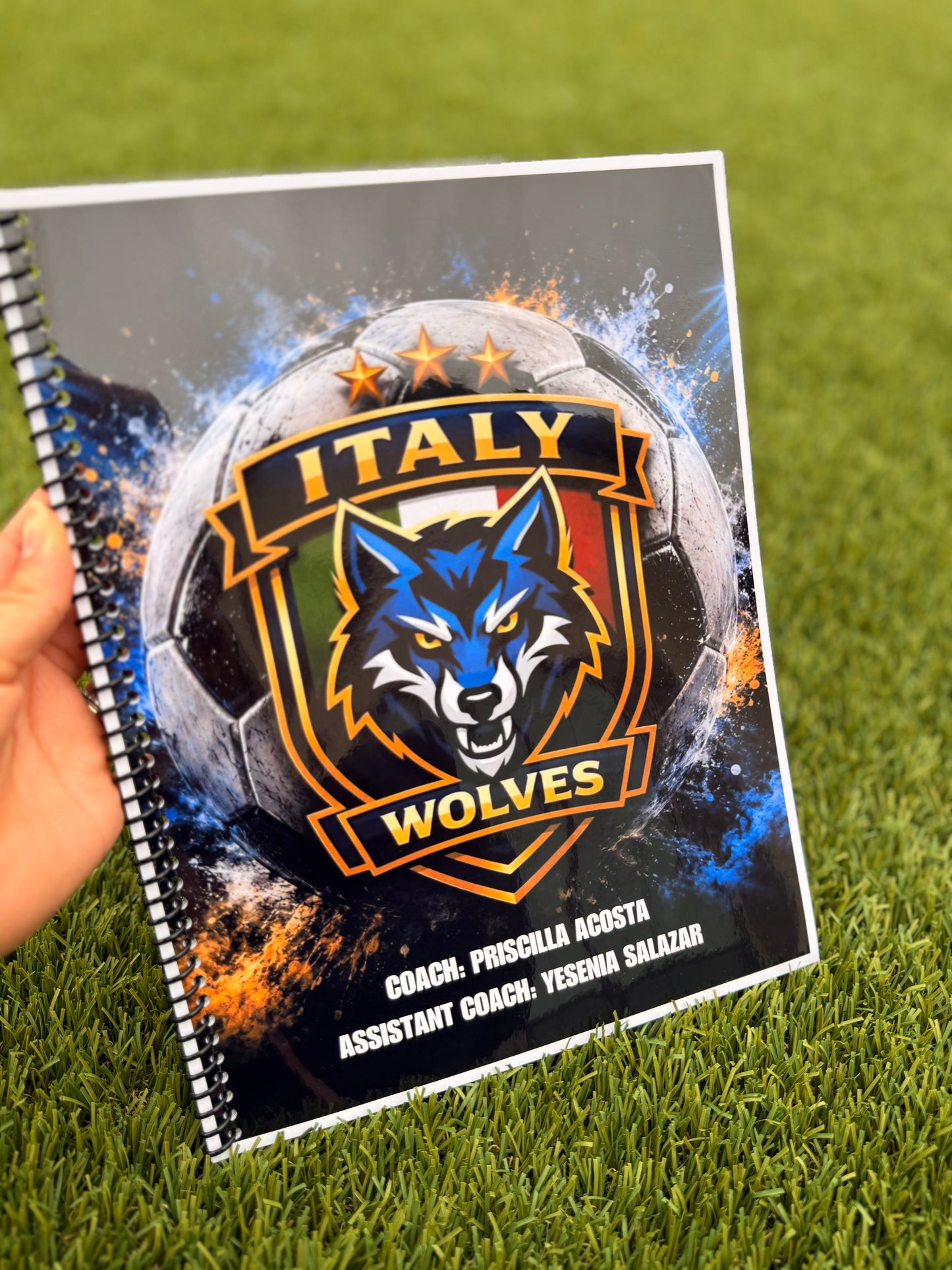 Custom Soccer ScoreKeeper Notebook