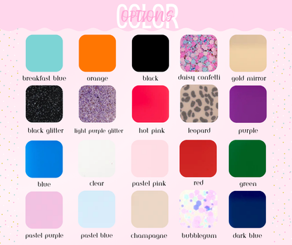 Scalloped Name Bag Tag