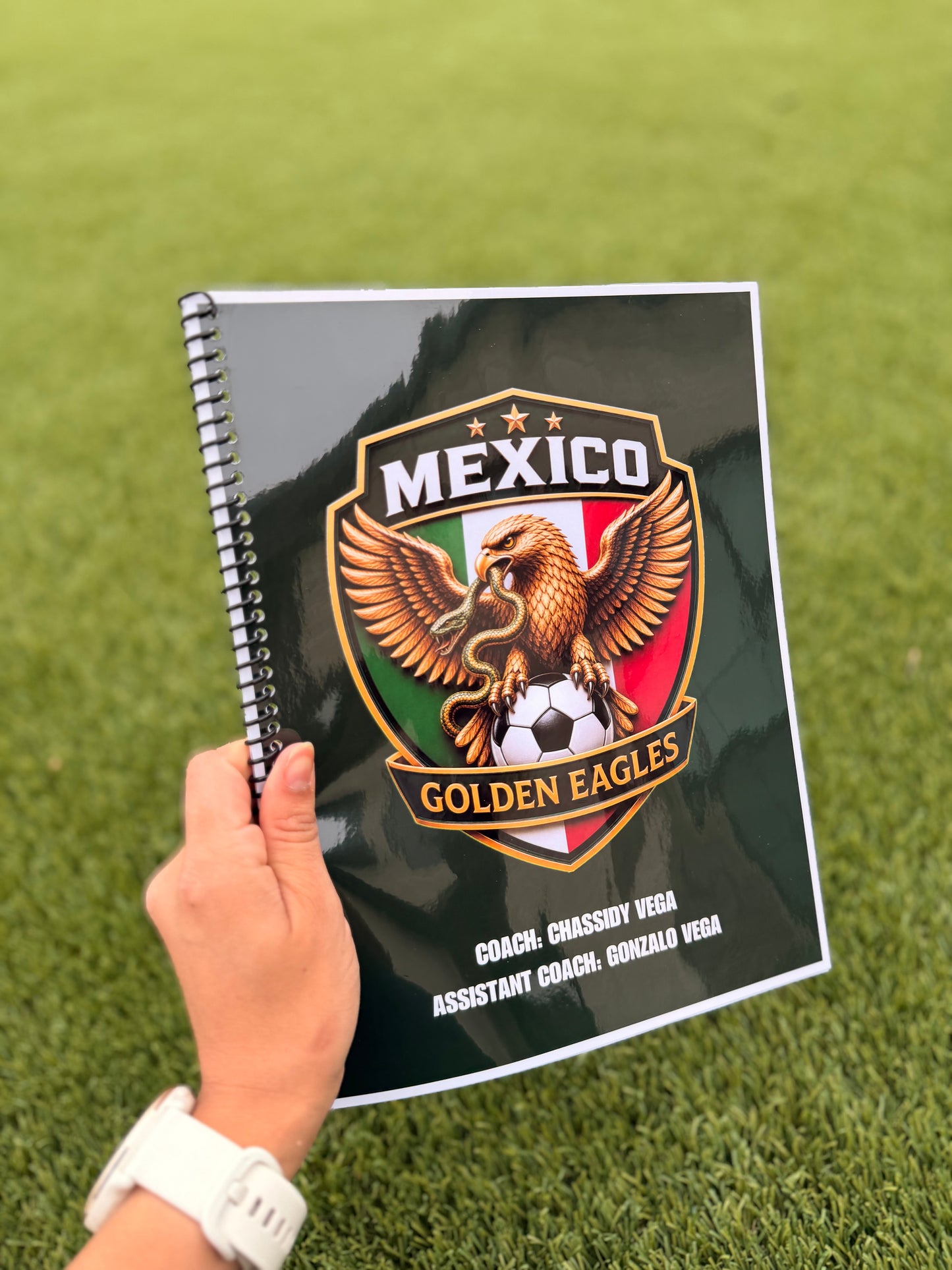 Custom Soccer ScoreKeeper Notebook