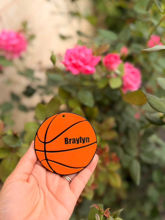 Custom Basketball Tag