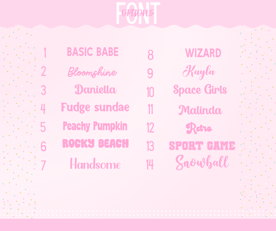 Acrylic Cheer Bag Tag